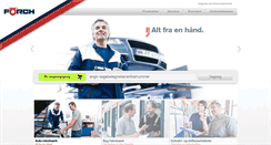 Desktop Screenshot of foerch.dk